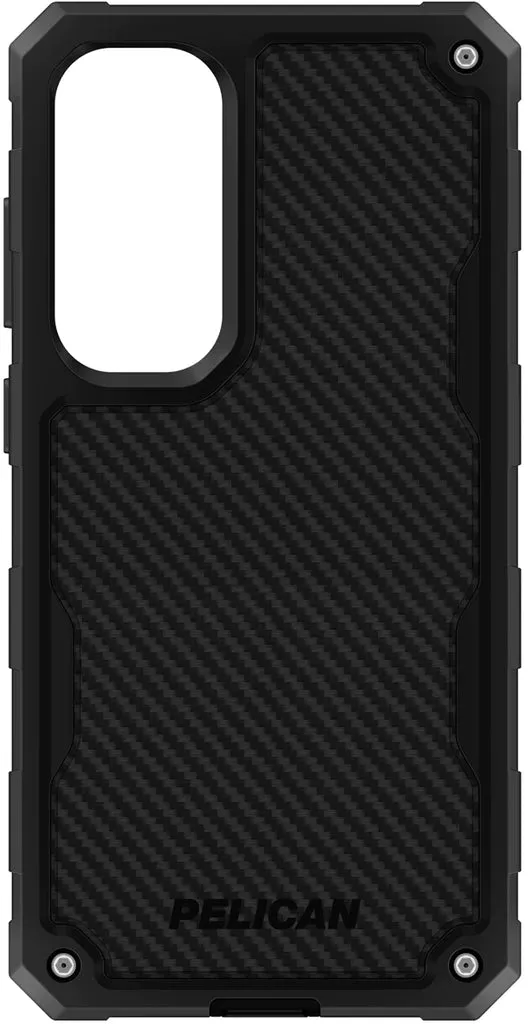 Pelican Shield Carbon Fibre Case Samsung S24 Plus 6.7 inch - Black