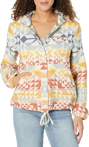 PENDLETON Women's Button Front Beach Hoodie
