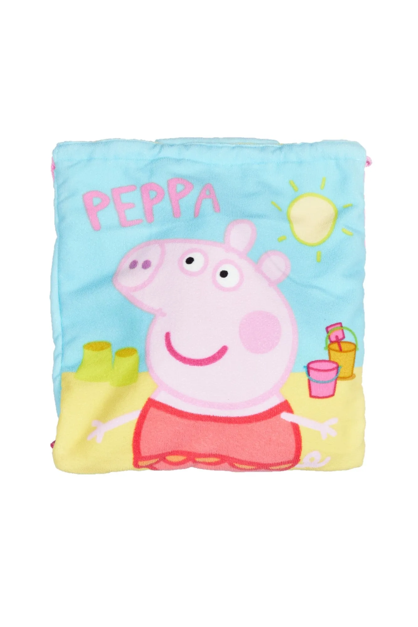 Peppa Pig Beach Towel & Pull String Bag