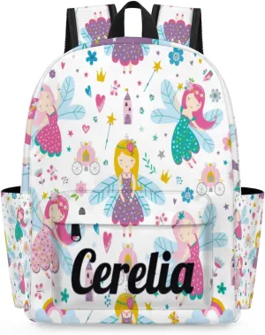 Personalized Children School Bookbag Lightweight Preschool Kindergarten Backpack for Girls Kids