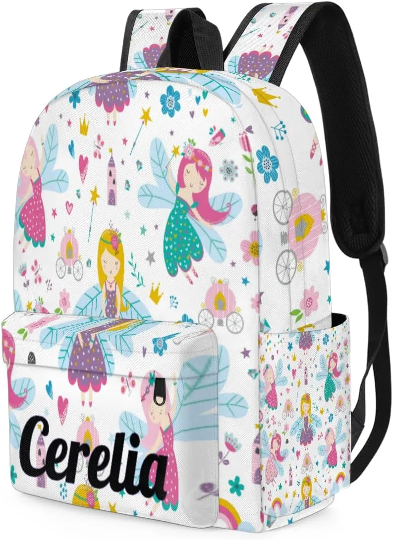 Personalized Children School Bookbag Lightweight Preschool Kindergarten Backpack for Girls Kids
