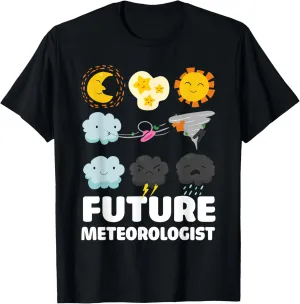Ph Future Meteorologist Costume Weather Forecast Girl T-Shirt