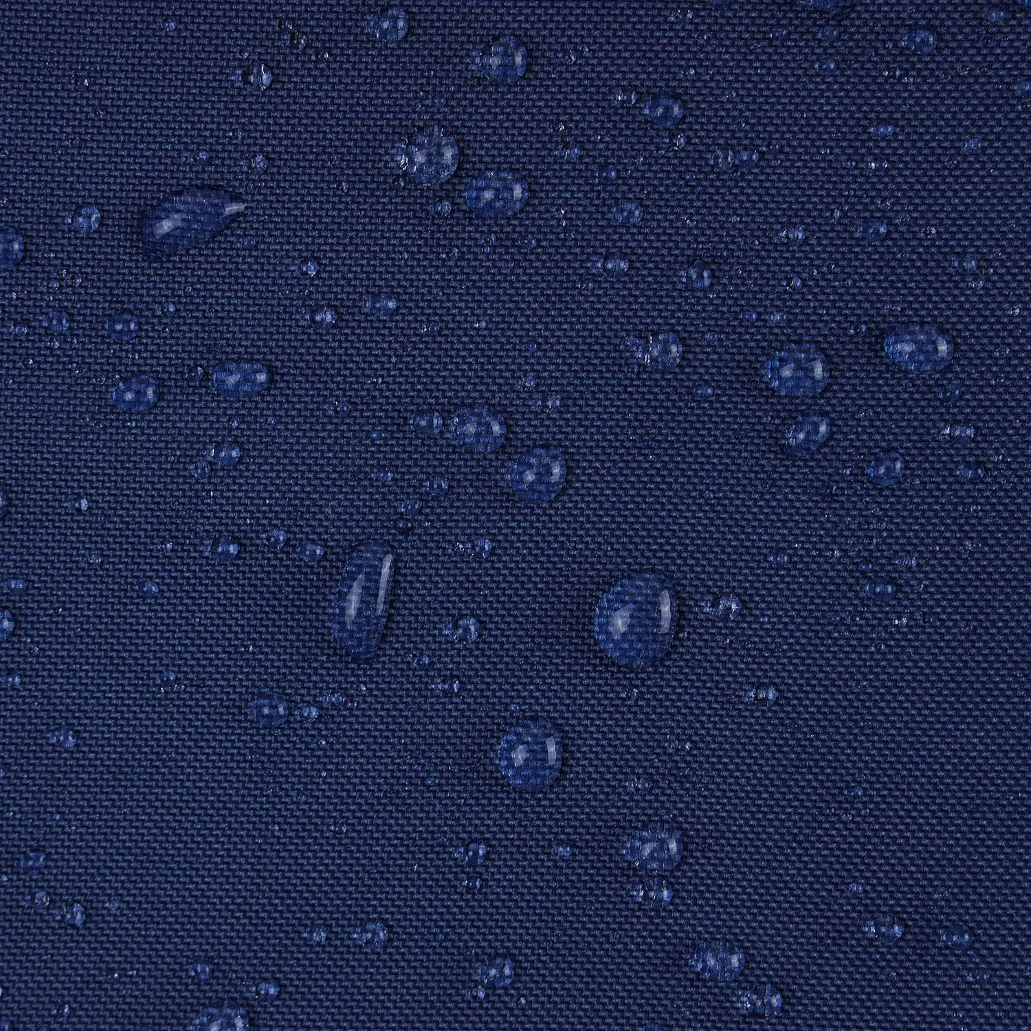 Phantoscope Pack of 2 Outdoor Waterproof Solid Throw Decorative Pillow Cover Decorative Square Outdoor Pillows Cushion Case Patio Pillows for Couch Tent Sunbrella (20''x20'', Dark Blue)