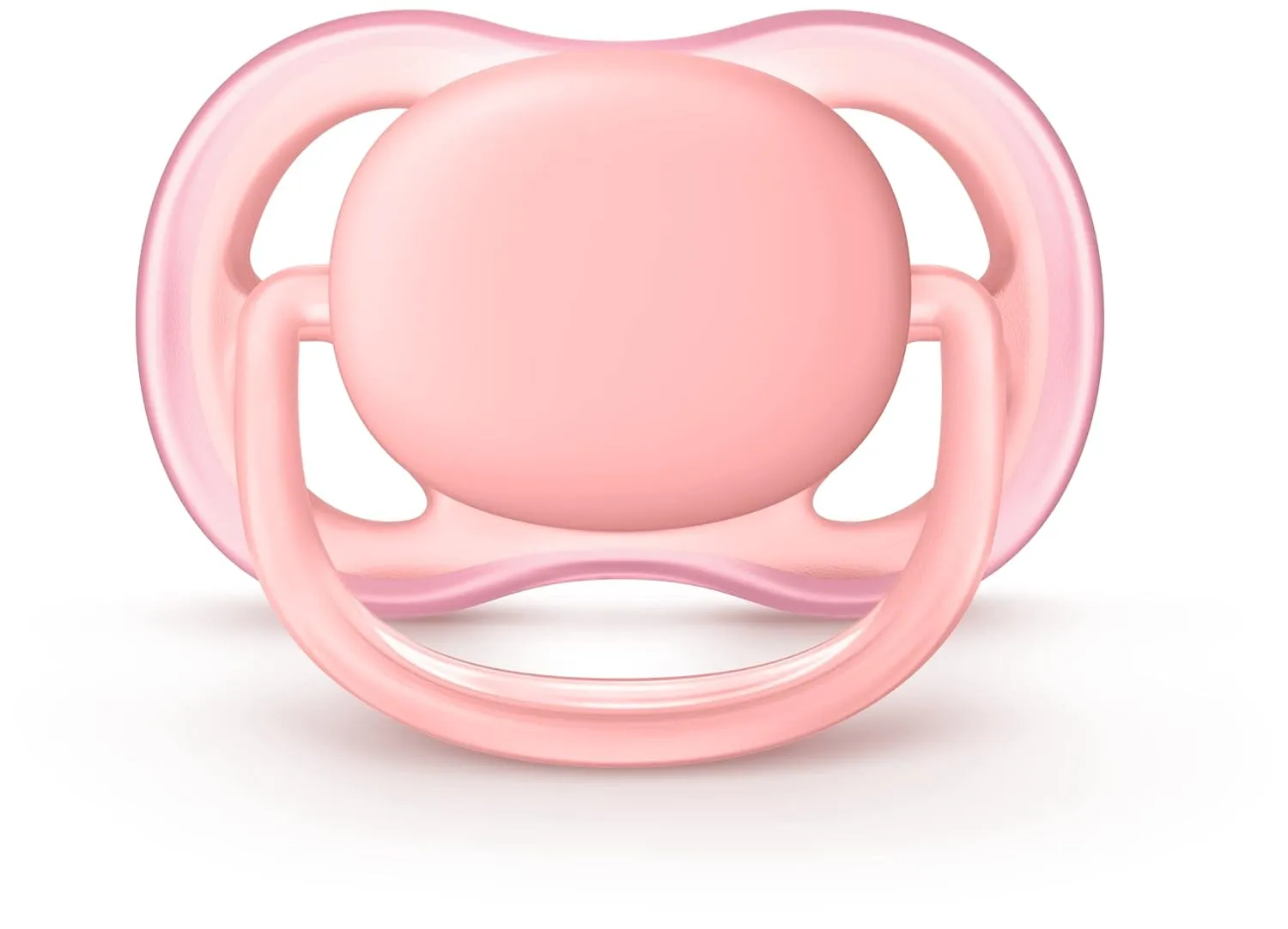 Philips AVENT Ultra Air Pacifier 0-6 Months, Pink/Peach, 4 Pack, SCF245/40