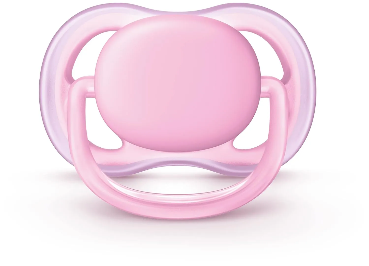 Philips AVENT Ultra Air Pacifier 0-6 Months, Pink/Peach, 4 Pack, SCF245/40