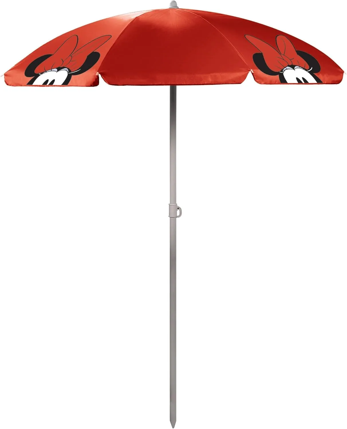 PICNIC TIME Outdoor Canopy Sunshade Beach Umbrella 5.5', Small Patio Umbrella, Beach Chair Umbrella