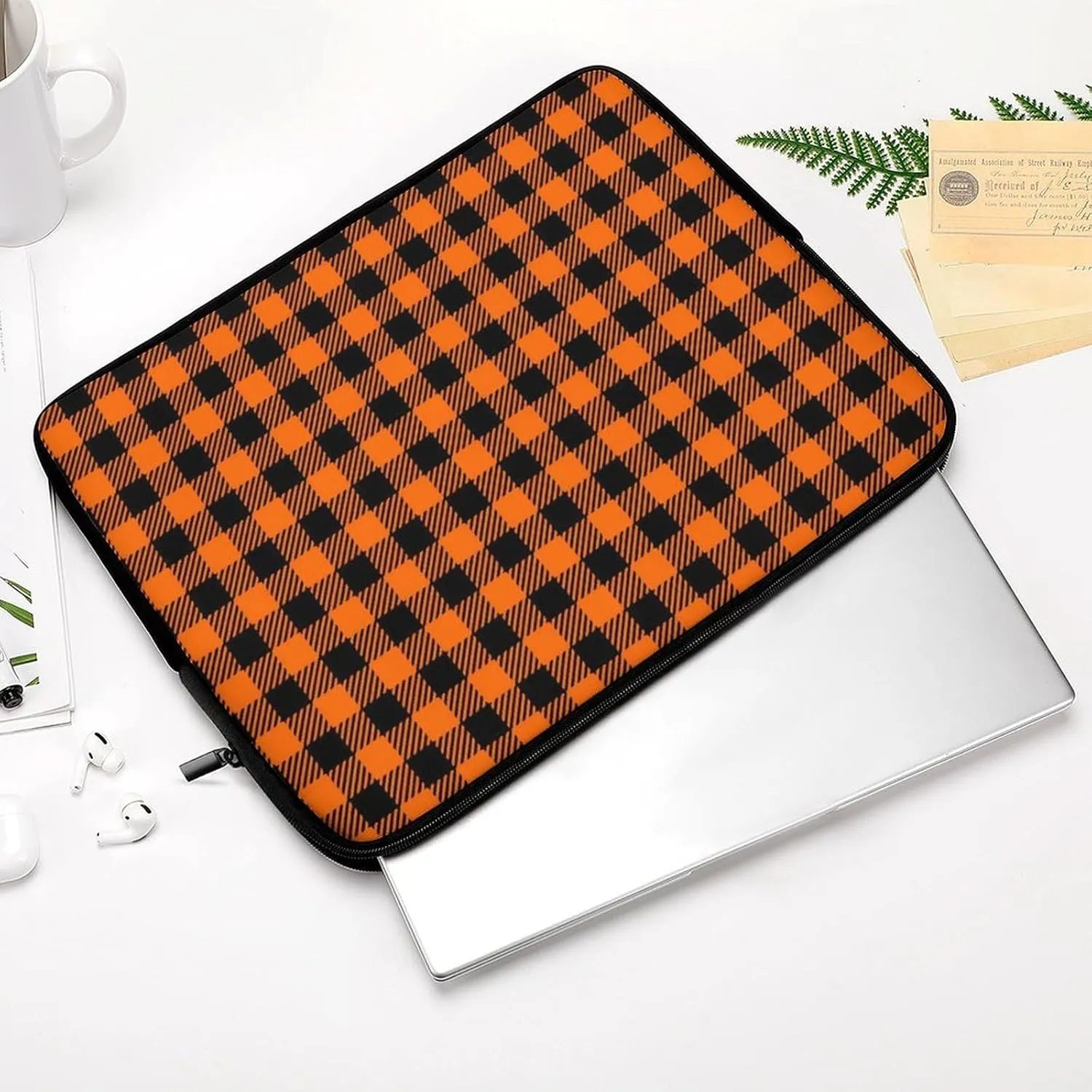 Pink Black Gray Argyle All Print Hands Free Withdrawal Laptop Bag Unisex