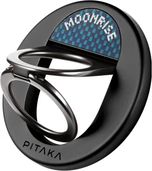 PITAKA MagSafe Phone Grip, 360 Degree Rotation Magnetic Phone Grip Compatible with iPhone 16/15/14/13/12 [MagEZ Grip 3, Moonrise]