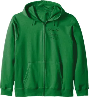 Pobody's nerfect, Funny word switch, motivational quote Zip Hoodie