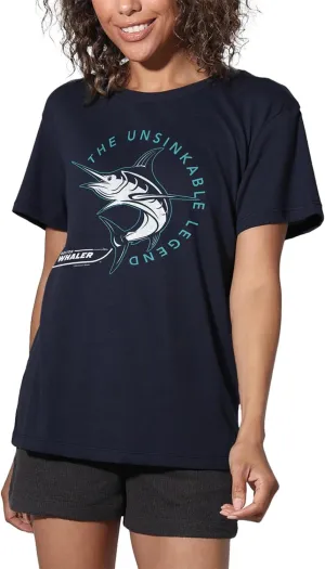 Popfunk Boston Whaler Destination Women's Apparel Loose T-Shirt