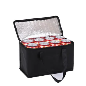 Portable Lunch Cooler Bag – Folding Insulated Thermal Bag for Picnic, Ice Pack Food Storage, Outdoor Tin Foil Food Carrier