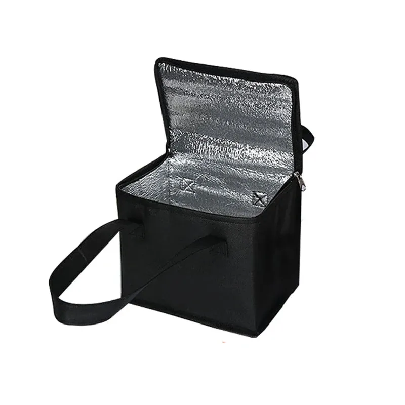 Portable Lunch Cooler Bag – Folding Insulated Thermal Bag for Picnic, Ice Pack Food Storage, Outdoor Tin Foil Food Carrier