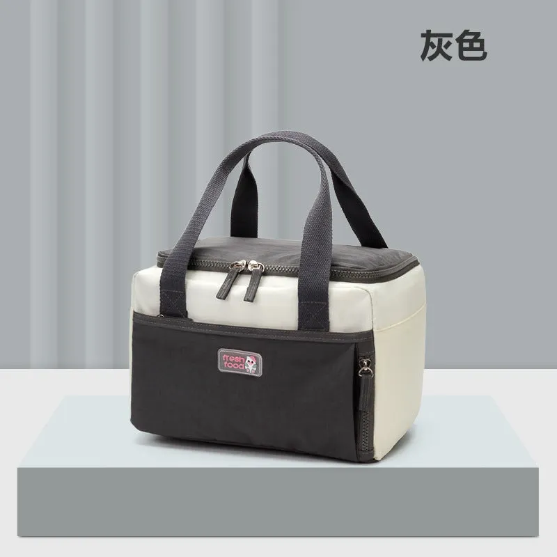 Portable multiple pockets women lunch bag(J)