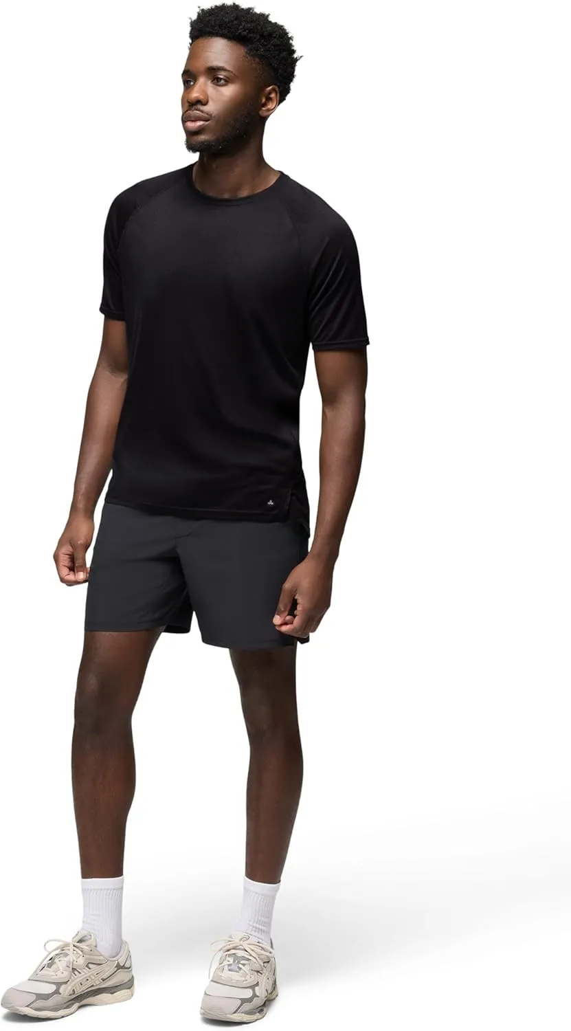 prAna Men's Natural Flow Short Sleeve Crew
