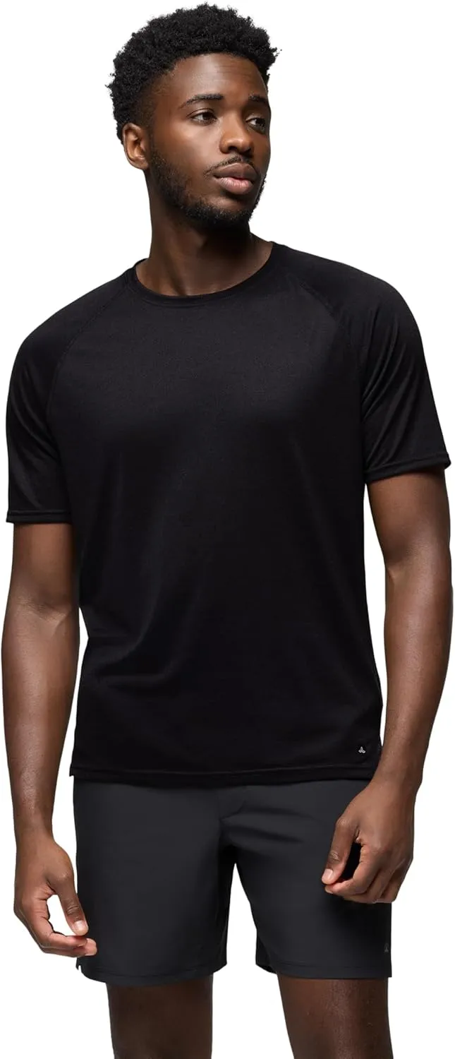 prAna Men's Natural Flow Short Sleeve Crew