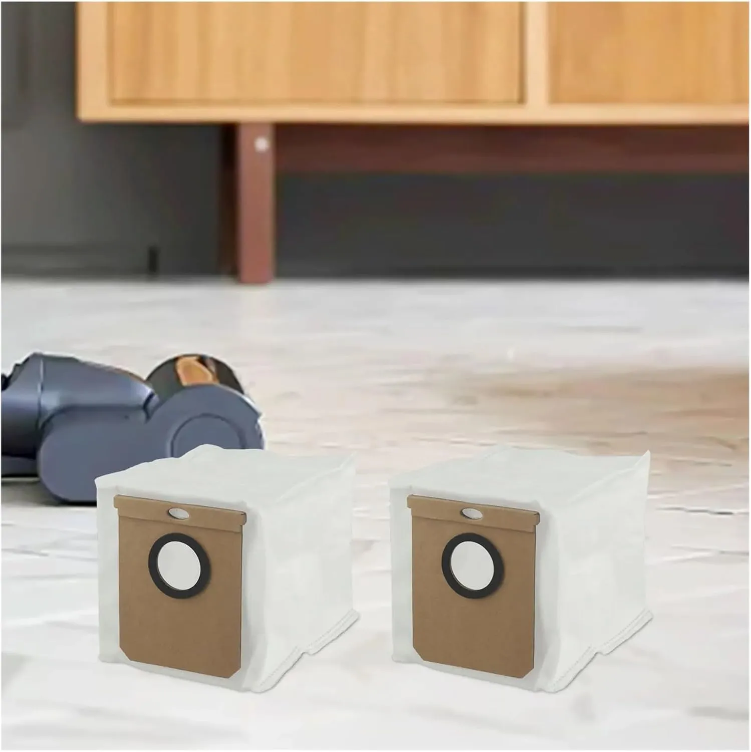 Premium Dust Bags ，Compatible For Cecotec，Robot Vacuum Efficient Dust ，Compatible For Conga ，7490 Home ，Compatible For XTreme ，Compatible For Genesis Garbage Bags(10pcs)