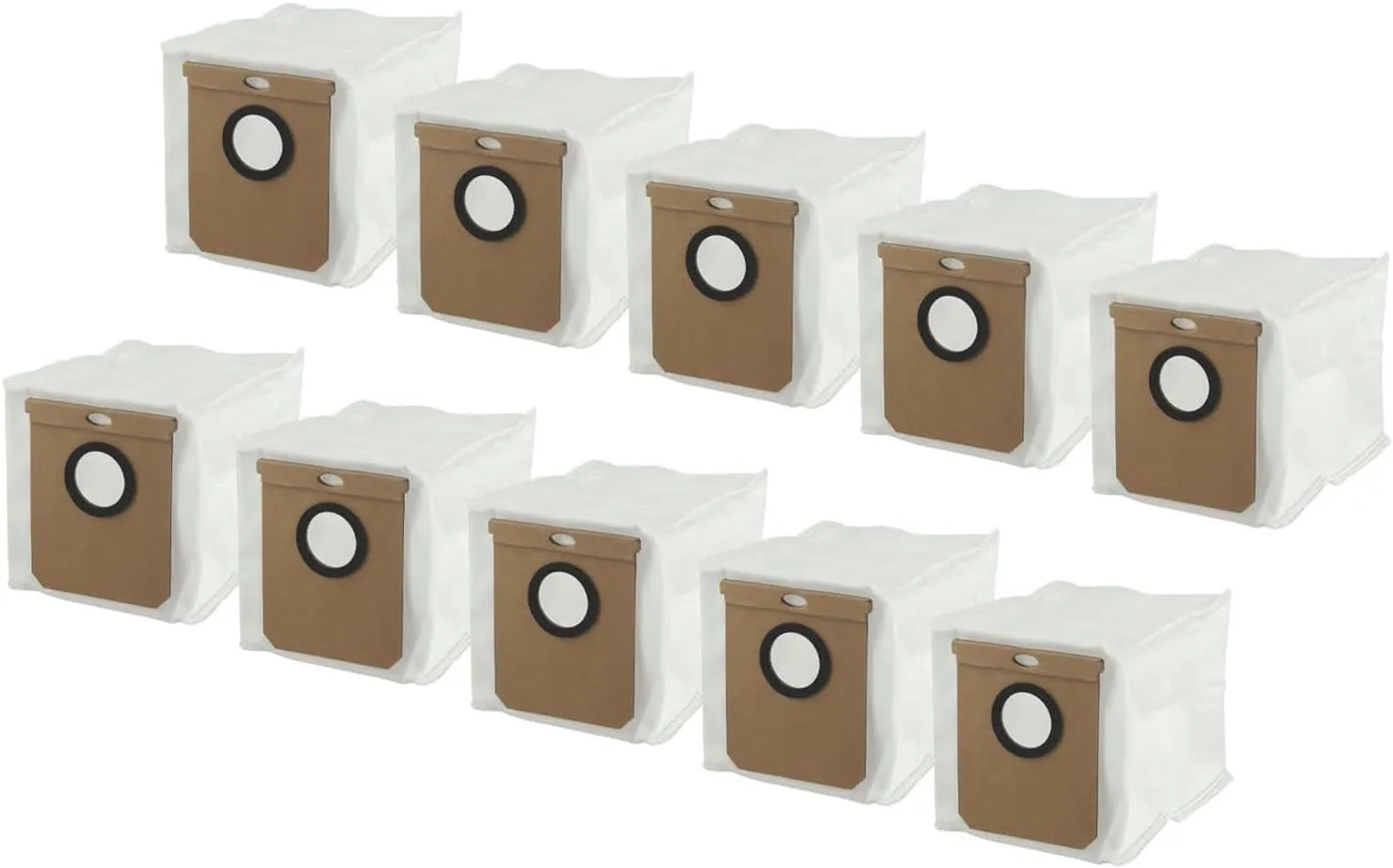 Premium Dust Bags ，Compatible For Cecotec，Robot Vacuum Efficient Dust ，Compatible For Conga ，7490 Home ，Compatible For XTreme ，Compatible For Genesis Garbage Bags(10pcs)