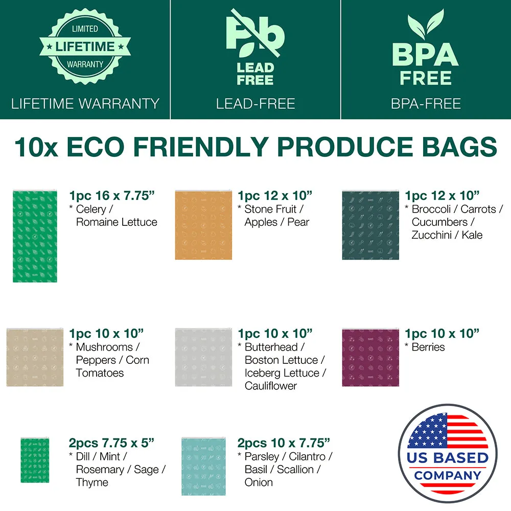 Produce Bags (10-Pack)