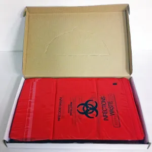 PS-850 Bio Hazard Waste Bags (9'x10") 200/pk