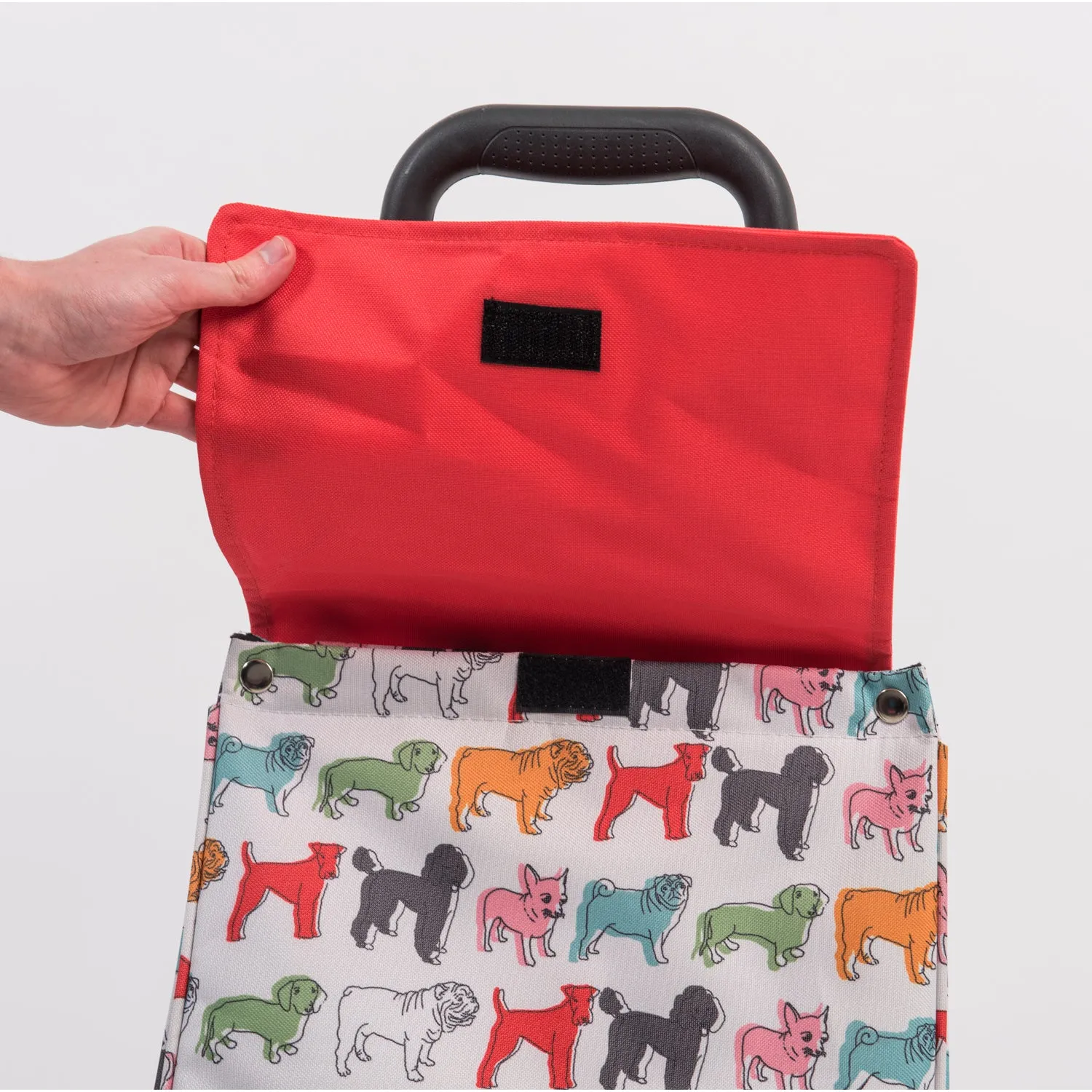 Pug  Shopping Trolley
