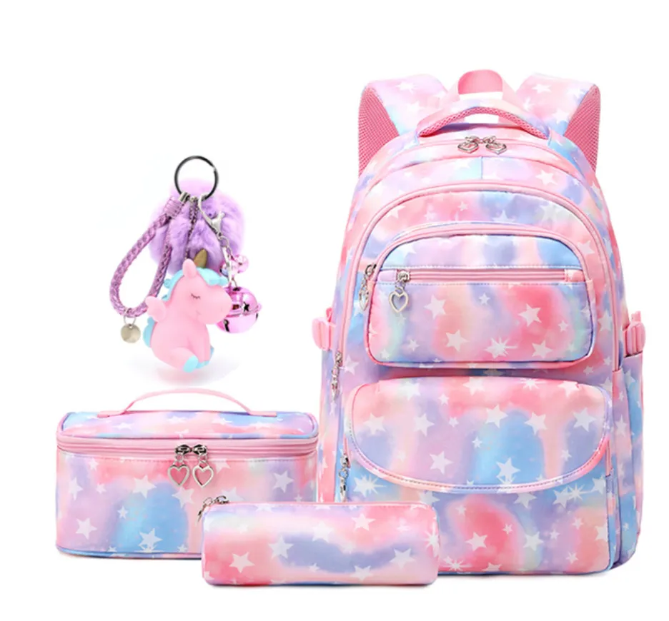 "Arna's Designer School Bags" New Girls Bag Set - Many colours and styles