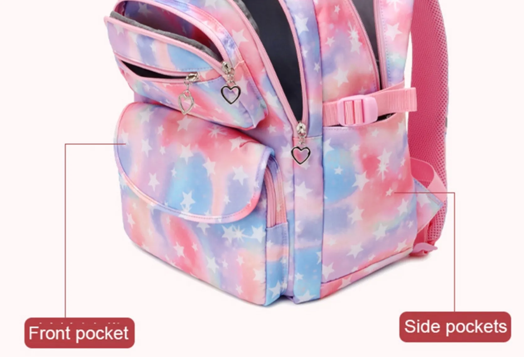 "Arna's Designer School Bags" New Girls Bag Set - Many colours and styles