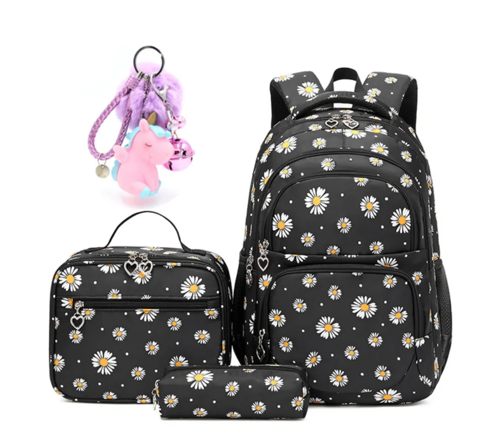 "Arna's Designer School Bags" New Girls Bag Set - Many colours and styles