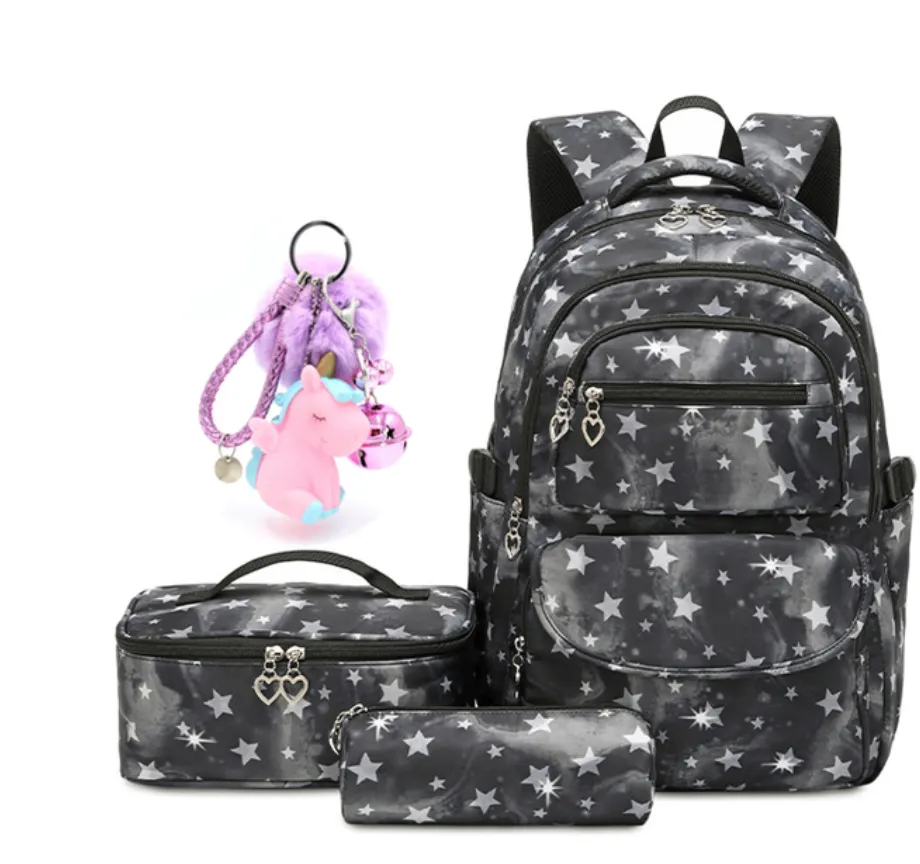 "Arna's Designer School Bags" New Girls Bag Set - Many colours and styles