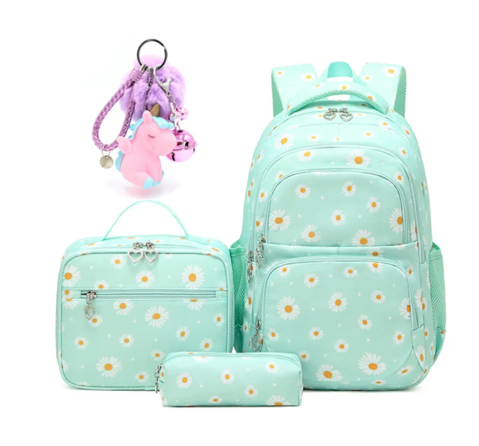 "Arna's Designer School Bags" New Girls Bag Set - Many colours and styles
