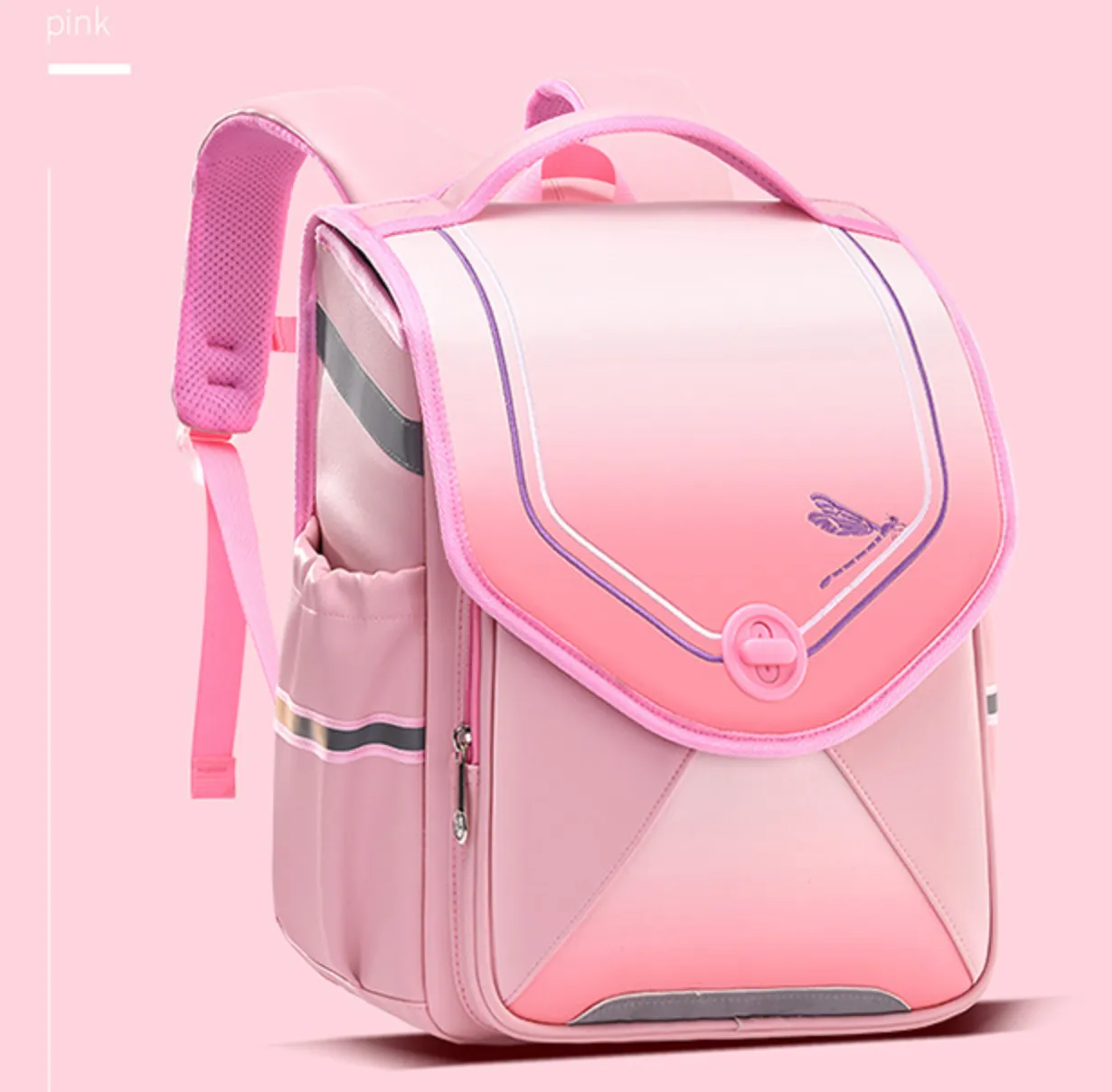 "Arna's Designer School Bags" New Lighten Up Primary Flip Large-capacity Waterproof Bag