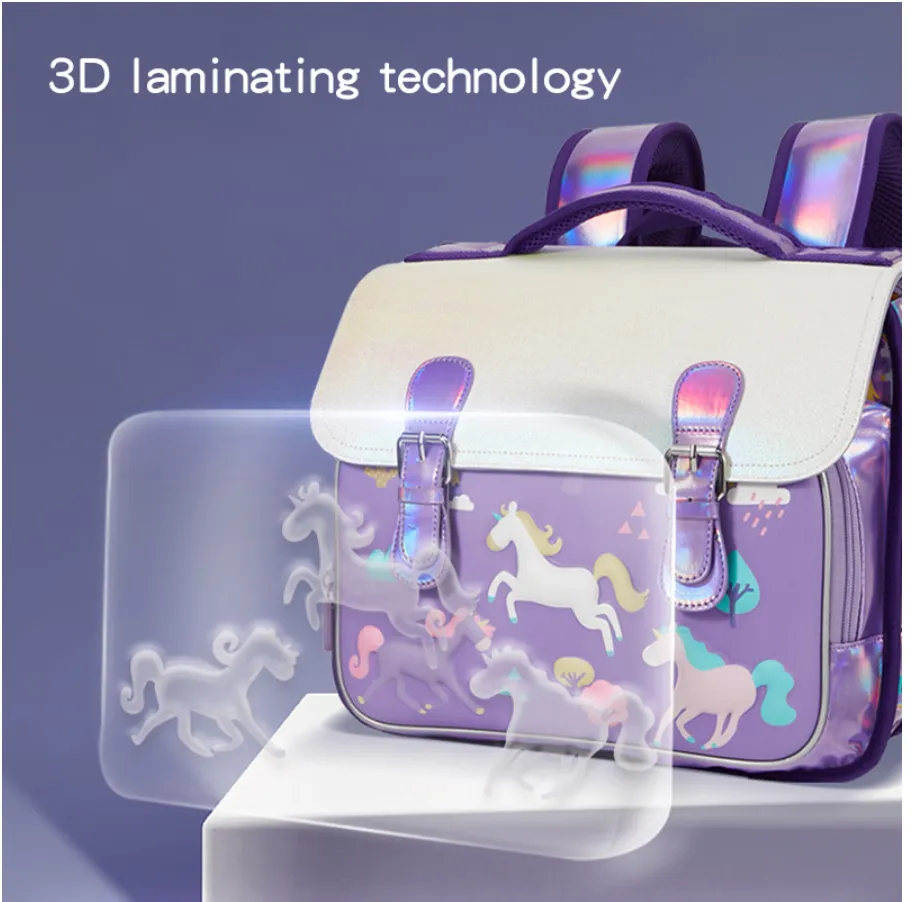 "Arna's Designer School Bags" New Lighten Up Primary Large-capacity Waterproof Bag