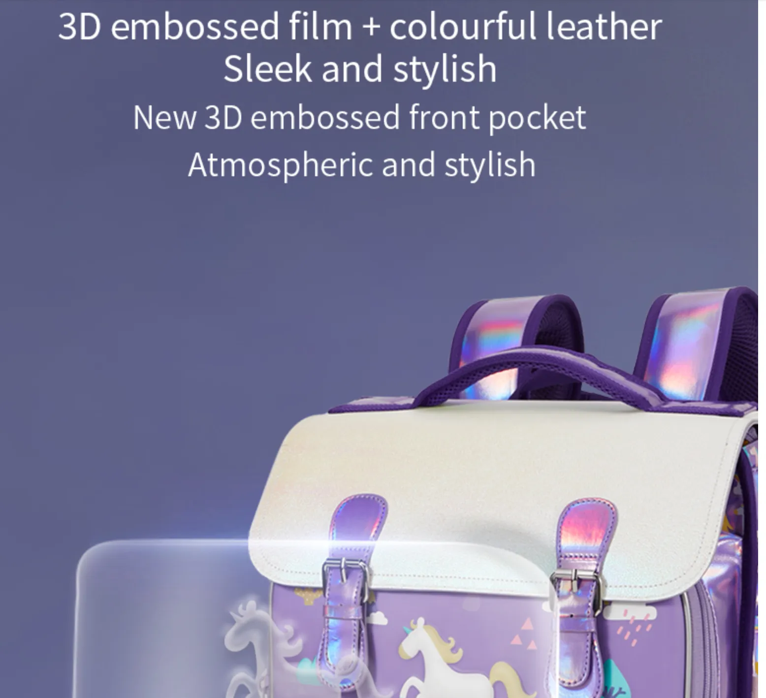 "Arna's Designer School Bags" New Lighten Up Primary Large-capacity Waterproof Bag
