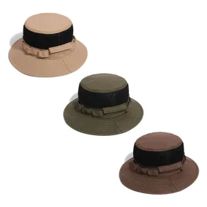 "Fisherman" Bucket Hat w/ Drawstring