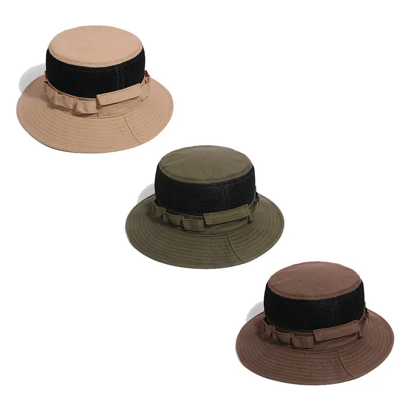 "Fisherman" Bucket Hat w/ Drawstring