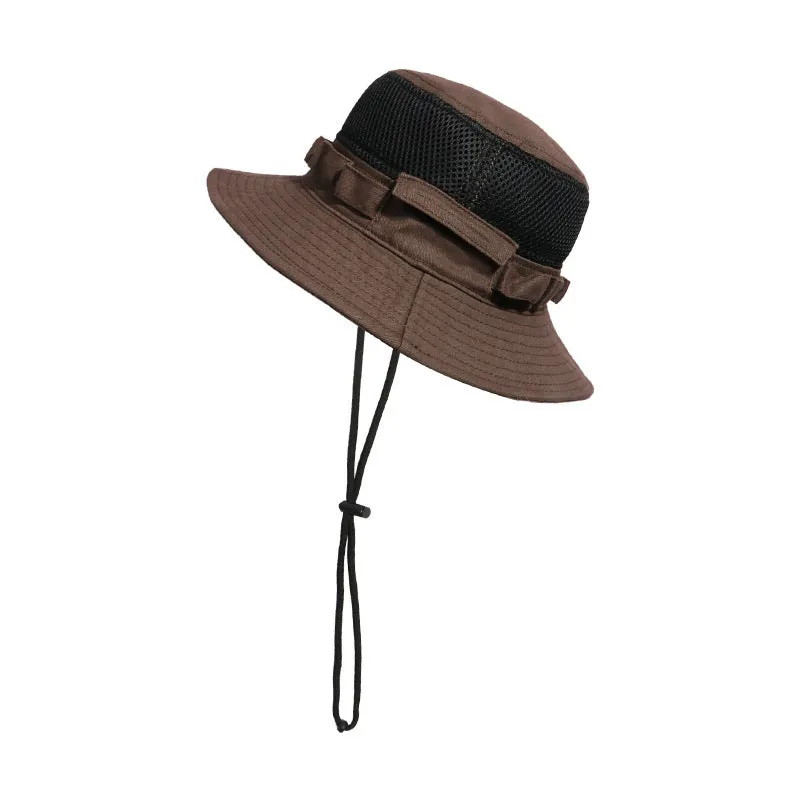 "Fisherman" Bucket Hat w/ Drawstring