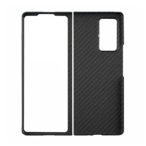 Real Carbon Fibre Cases For Samsung Galaxy Z Fold 2 5G Case Front Cover And Back Cover