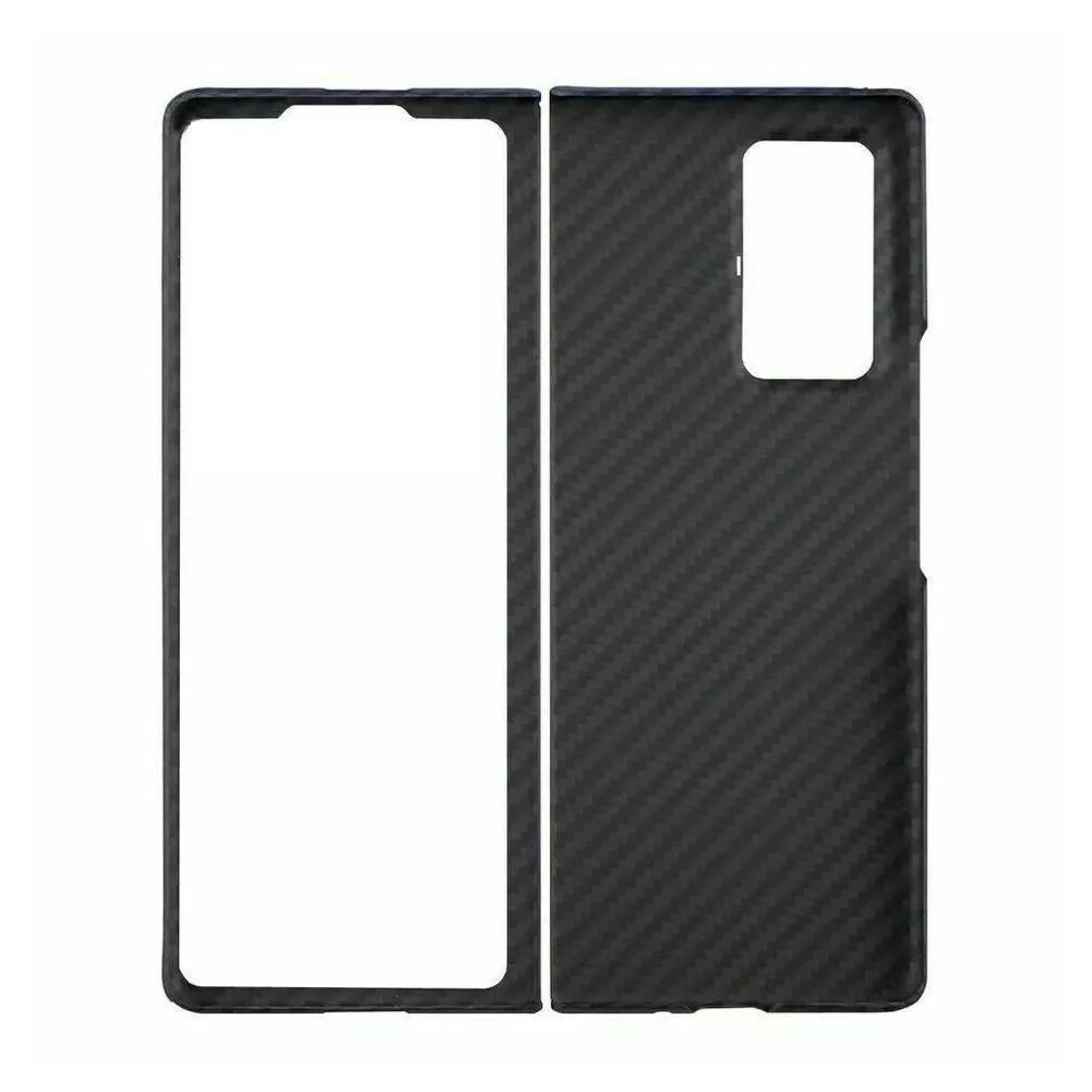 Real Carbon Fibre Cases For Samsung Galaxy Z Fold 2 5G Case Front Cover And Back Cover