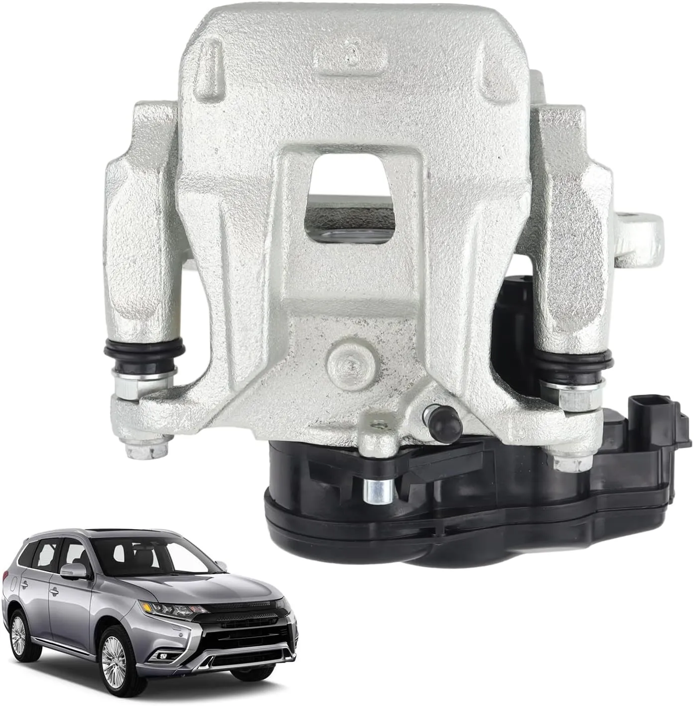 Rear Left Driver Side Disc Electrical Brake Caliper for Mitsubishi 2017-2020 Outlander 2.4/3.0L;2018-2022 Outlander PHEV 2.0/2.4L;2018-2022 Eclipse Cross 1.5L Replace# 4605C043