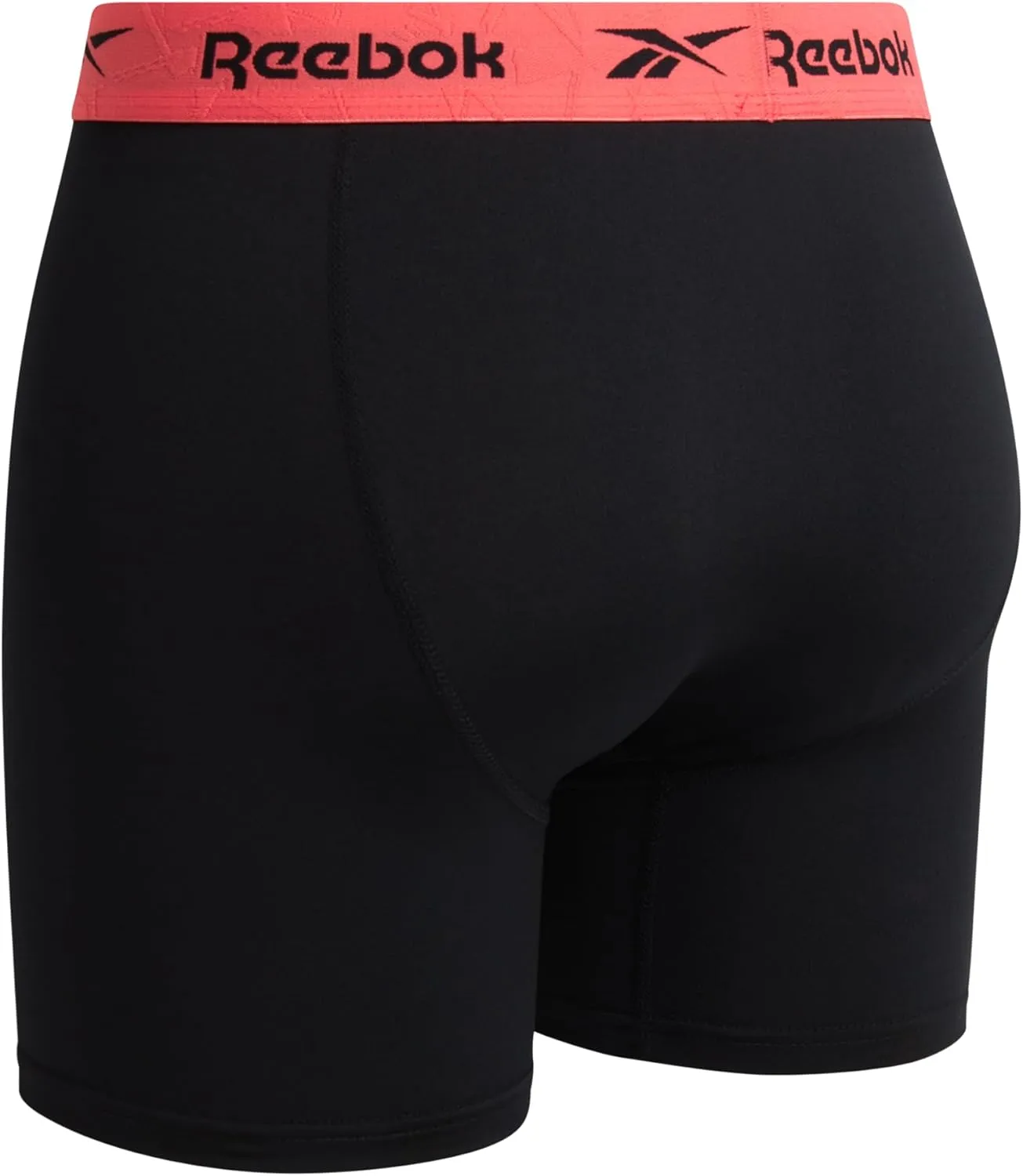 Rebook Mens Boxer Briefs - 3 Pack Moisture Wicking Stretch Performance Mens Underwear Boxers with Contour Pouch (Sizes: S-XL)