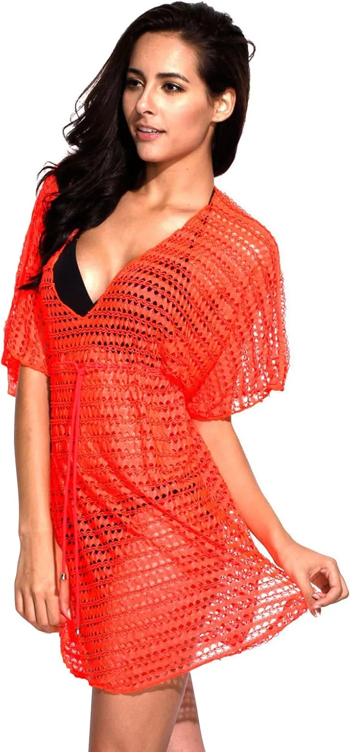 RELLECIGA Women's Bikini Cover-up Beach Dress