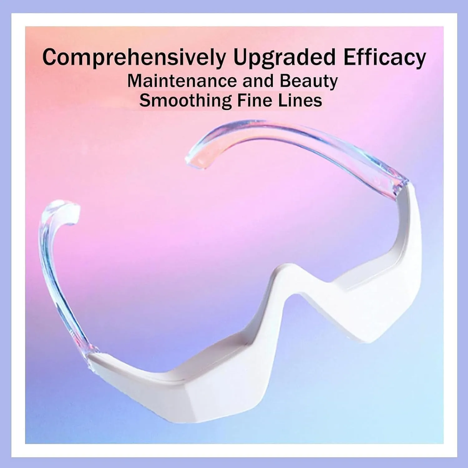 Renewa Eyelift Device, Eye Bag Remover Glasses, Relax Eye Strain Reduce Dark Circles, Under-Eye Red Light Glasses, Portable Advaned Eye Beauty Bevice (A)