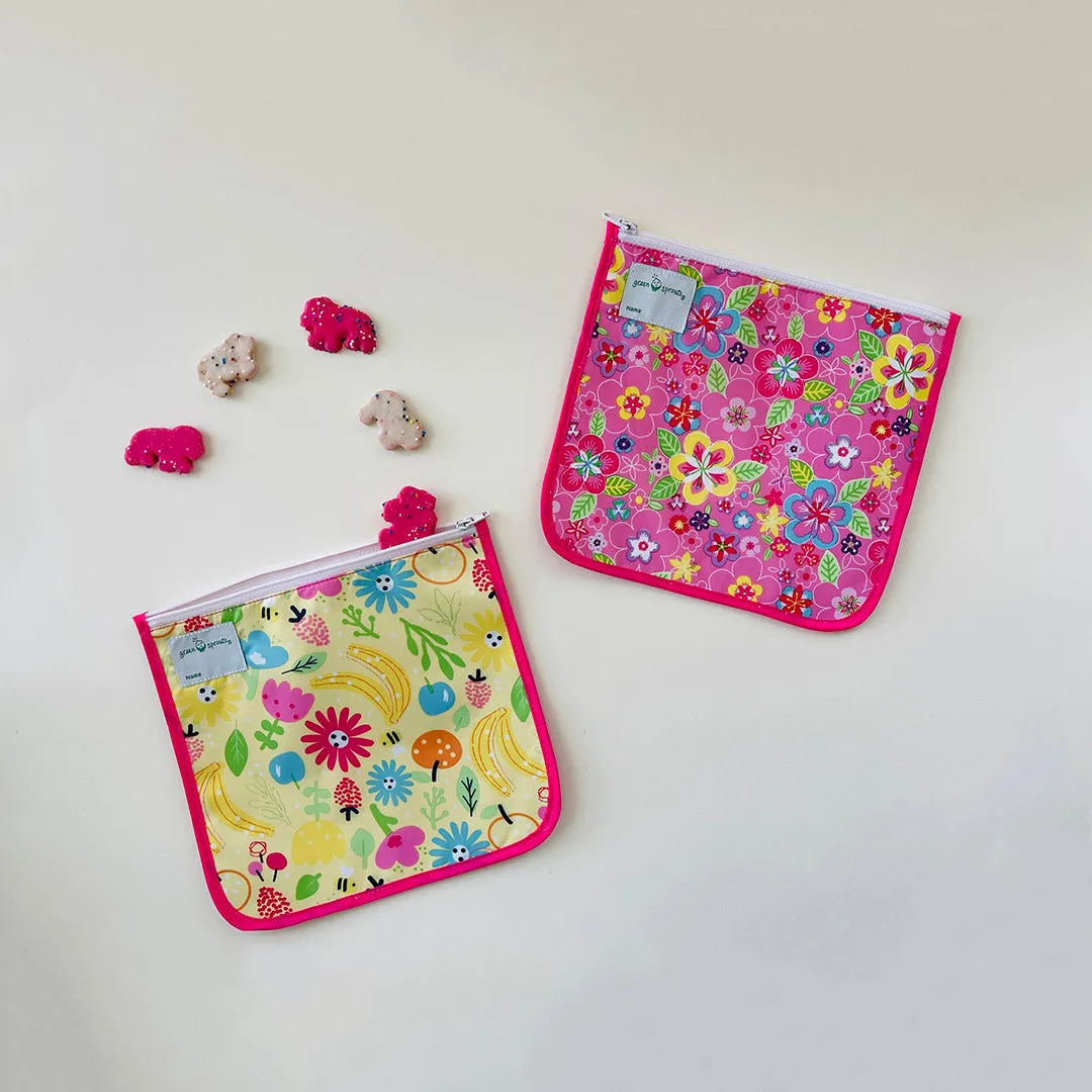Reusable Insulated Snack Bag Set