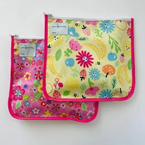 Reusable Insulated Snack Bag Set