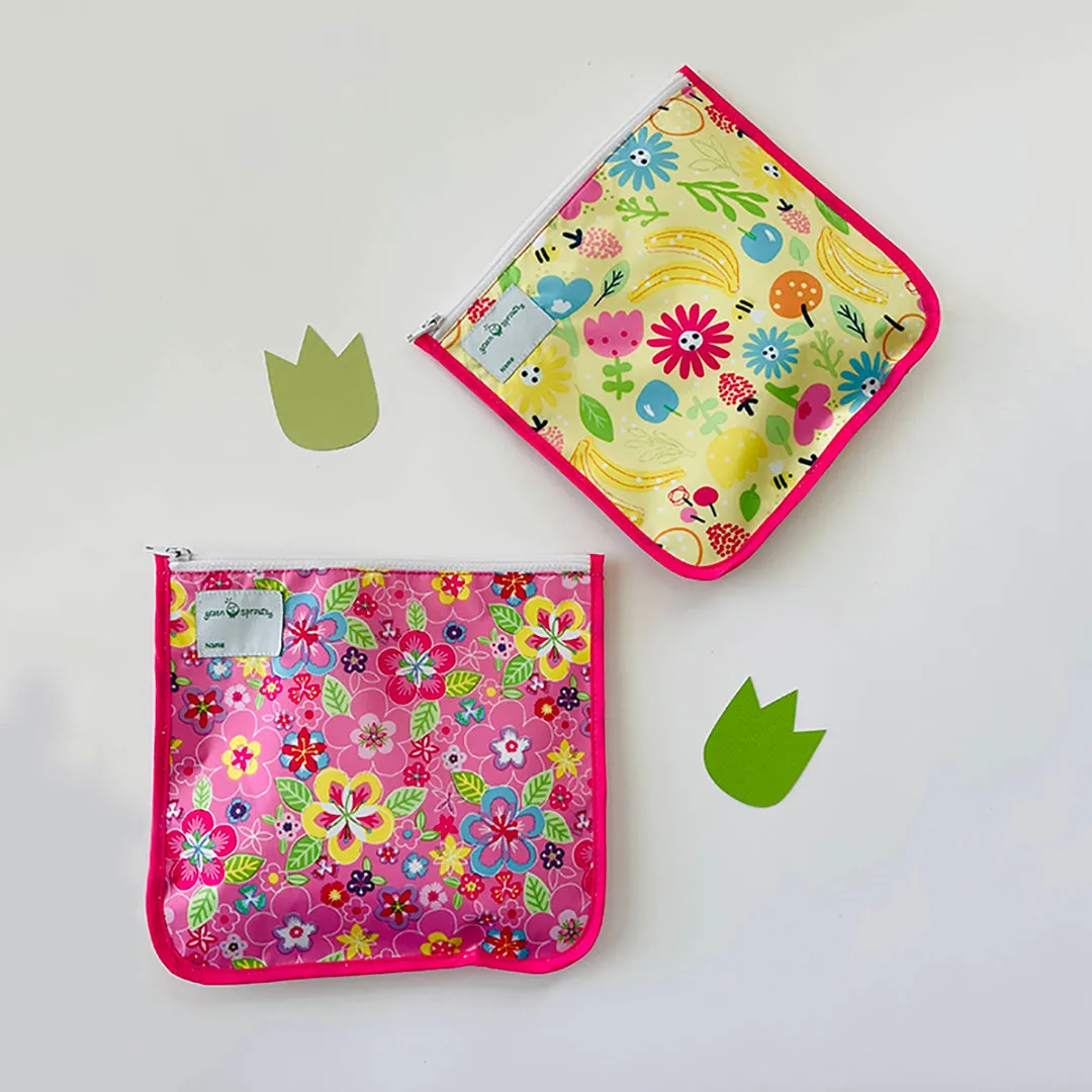 Reusable Insulated Snack Bag Set