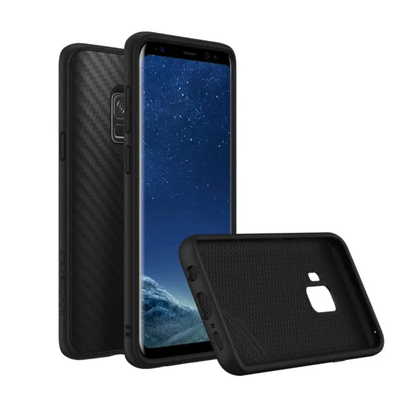 RhinoShield SolidSuit Carbon Fibre Premium Rugged Case For Galaxy S9