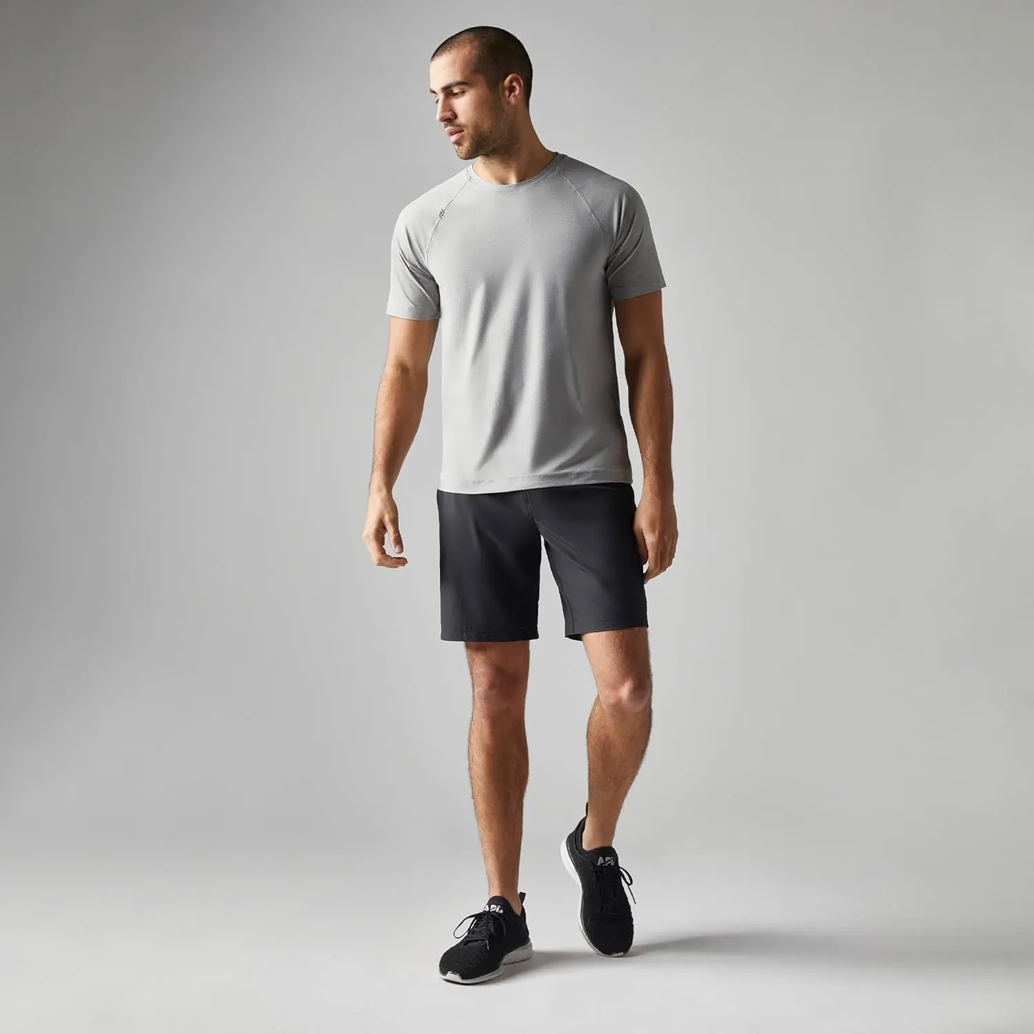 Rhone Reign Mens Workout Shirts, Anti-Odor, Quick Dry Mens Gym Shirts, Workout Shirts for Men