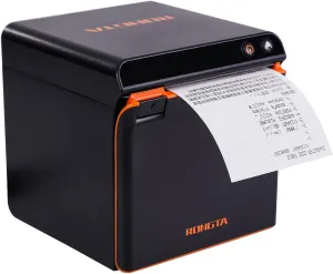 Rongta POS Receipt Printer, 80mm Thermal Printer, ESC/POS, Restaurant Kitchen Printer with Auto Cutter Support Cash Drawer,USB Serial Ethernet Receipts Printer for Small Business (ACE H1-UE)