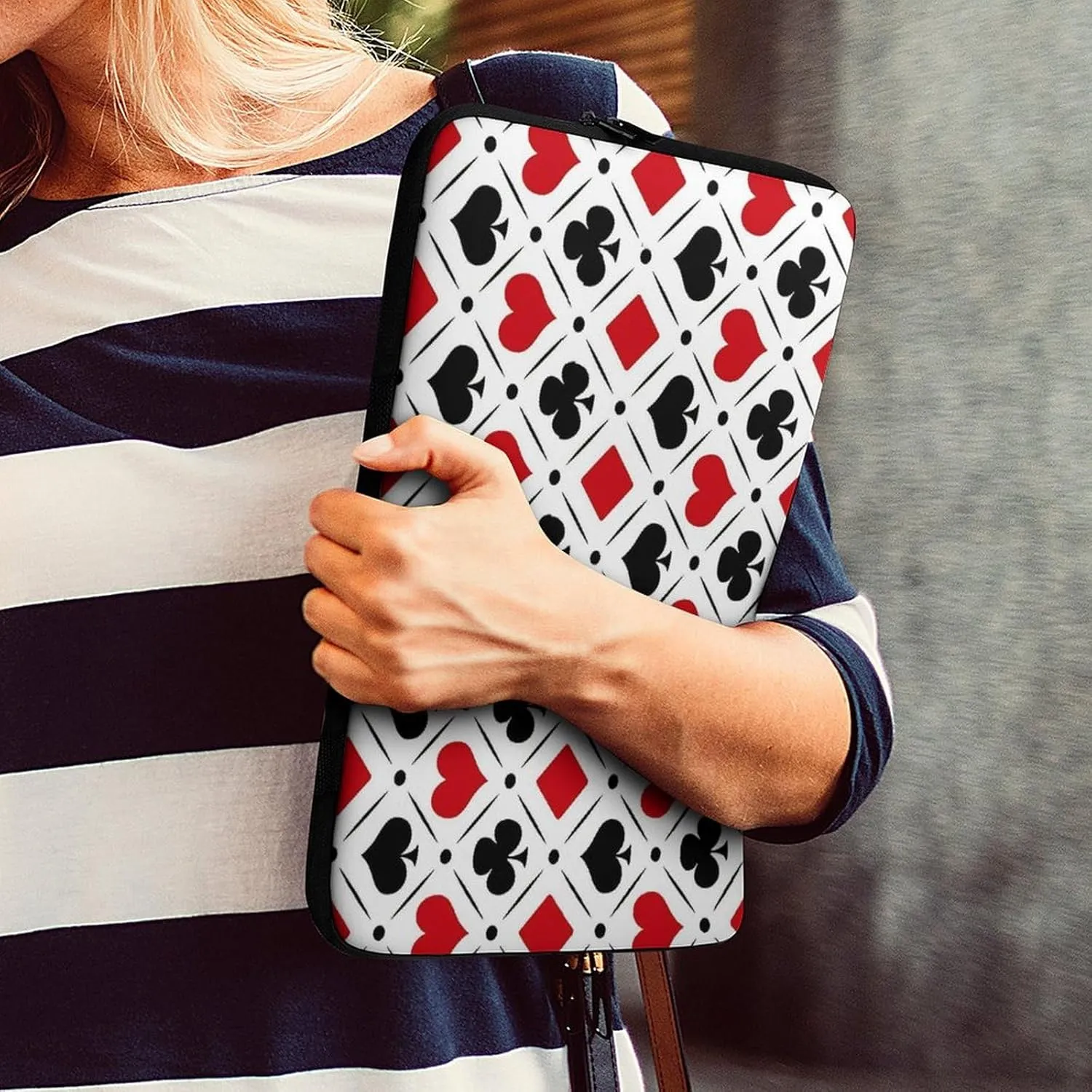 Ross Red Tartan Clans All Print Hands Free Withdrawal Laptop Bag Unisex