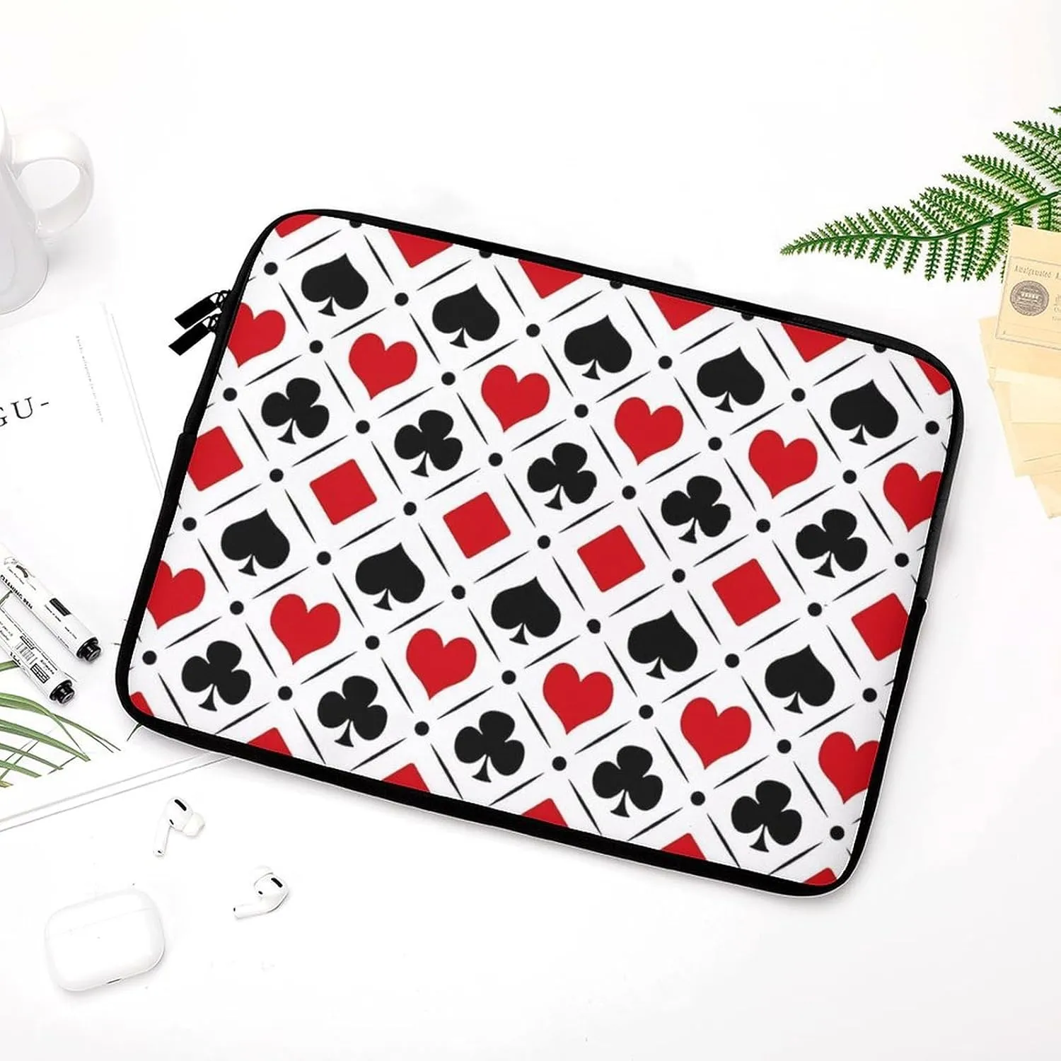 Ross Red Tartan Clans All Print Hands Free Withdrawal Laptop Bag Unisex
