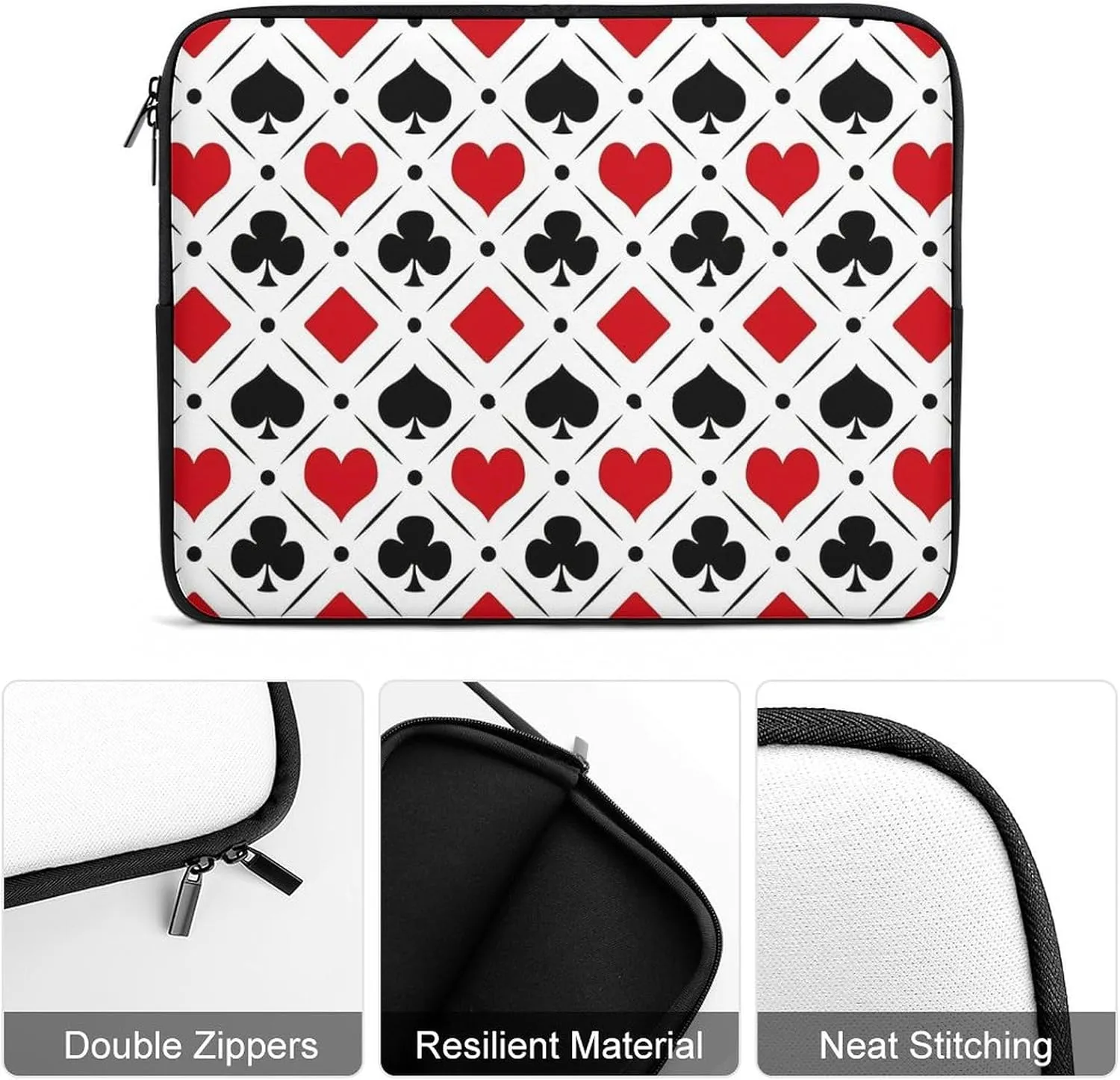 Ross Red Tartan Clans All Print Hands Free Withdrawal Laptop Bag Unisex